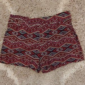 Cute pair of Aztec design shorts